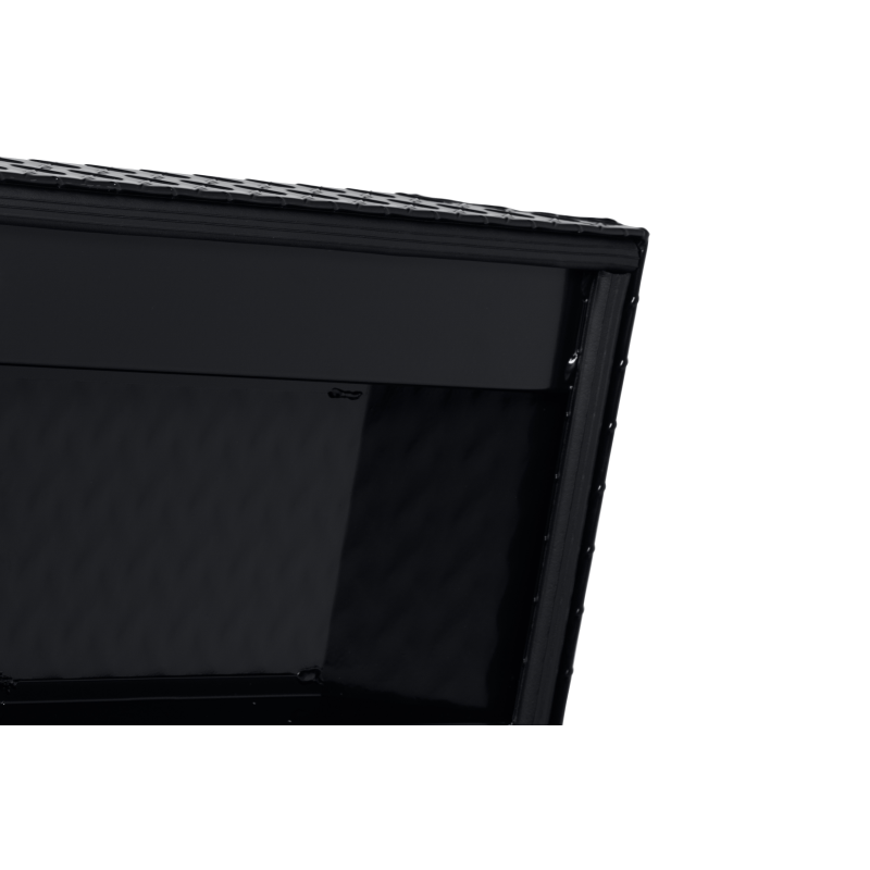 Weather Guard Crossover Tool Box Gloss Black Aluminum Extra Wide Model 117-5-04