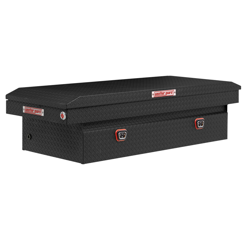 Weather Guard Crossover Tool Box Matte Black Aluminum Extra Wide Model 117-52-04
