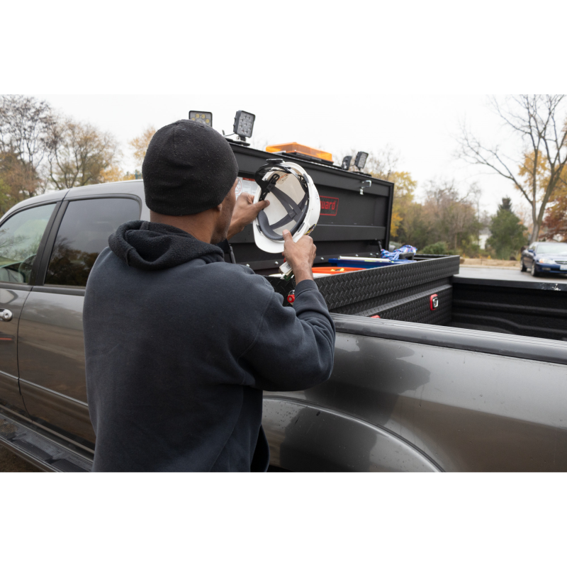 Weather Guard Hex Headache Rack Black Aluminum Model 11906-52-01