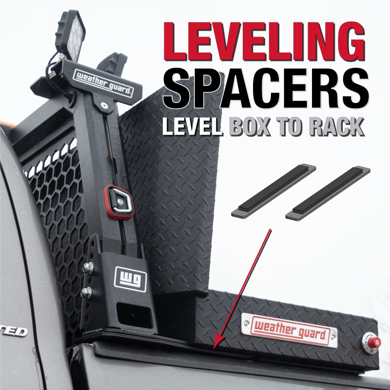 Weather Guard Headache Rack Leveling Spacer Model 11923-52-01