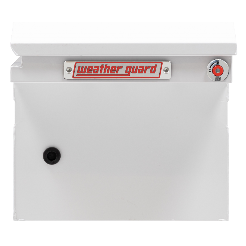 Weather Guard Crossover Tool Box White Steel Full Size Low Profile Model 120-3-04