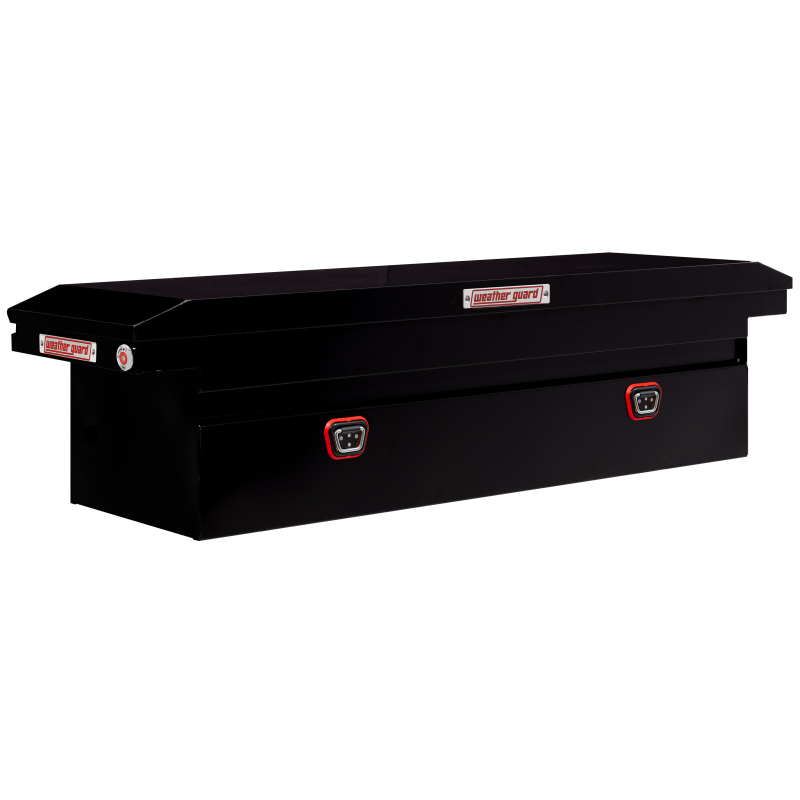 Weather Guard Crossover Tool Box Gloss Black Steel Full Size Low Profile Model 120-5-04