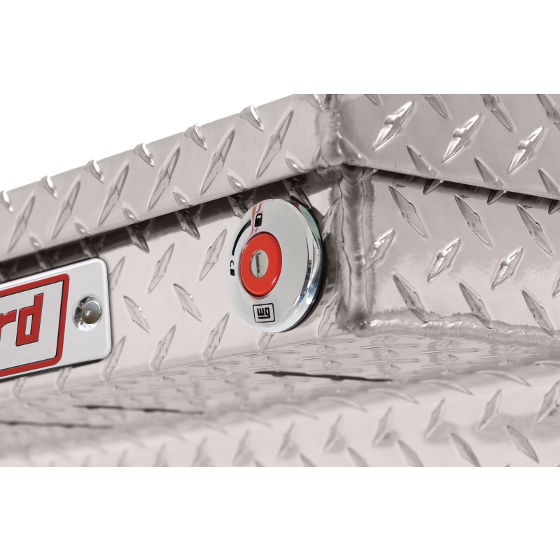 Weather Guard Crossover Tool Box Bright Aluminum Full Size Low Profile Model 121-0-04