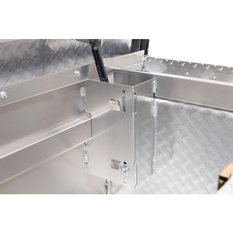 Weather Guard Crossover Tool Box Bright Aluminum Full Size Low Profile Model 121-0-04