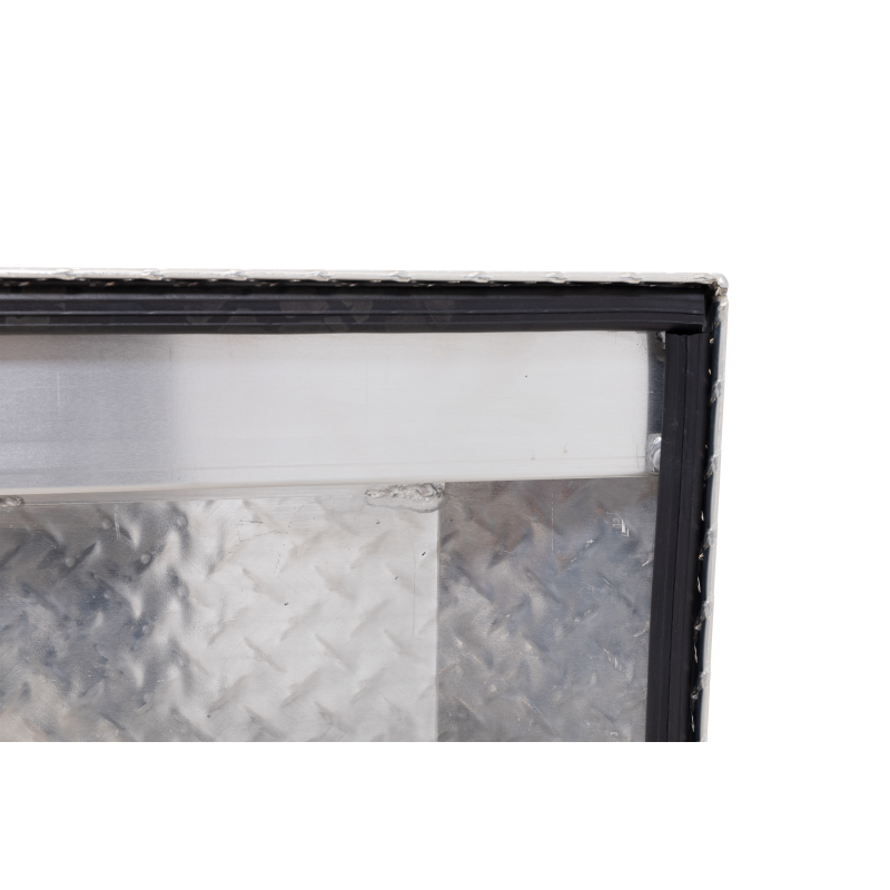 Weather Guard Crossover Tool Box Bright Aluminum Full Size Low Profile Model 121-0-04