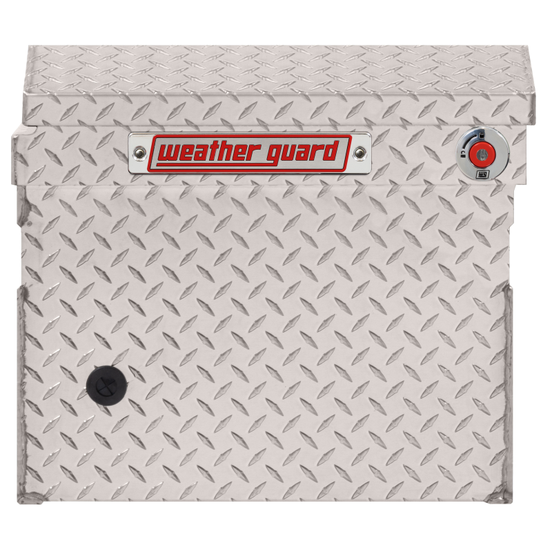 Weather Guard Crossover Tool Box Bright Aluminum Full Size Low Profile Model 121-0-04
