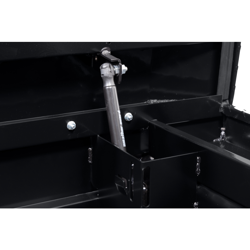 Weather Guard Crossover Tool Box Gloss Black Aluminum Full Size Low Profile Model 121-5-04