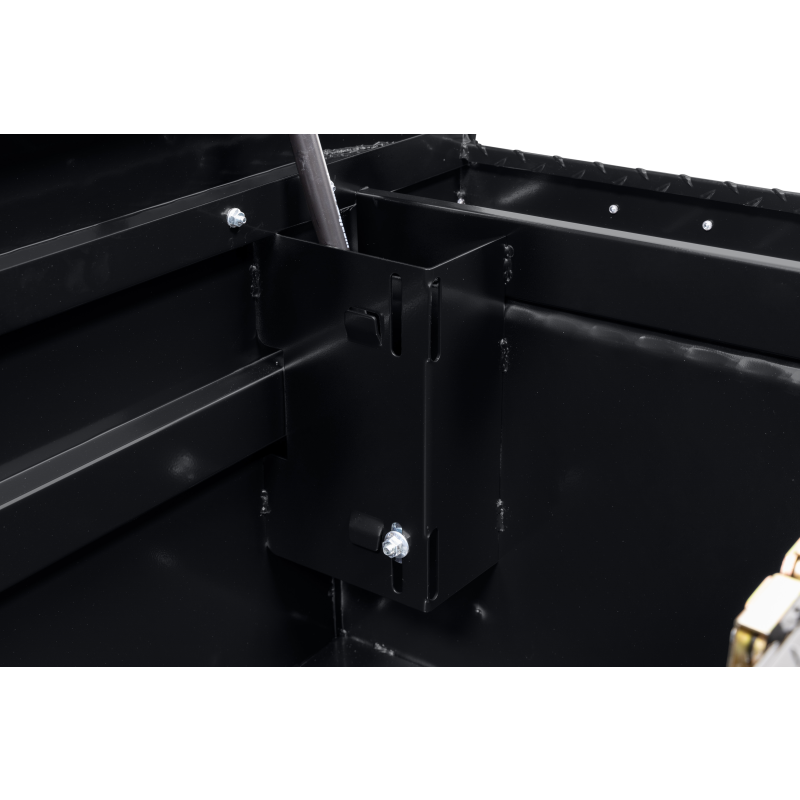 Weather Guard Crossover Tool Box Gloss Black Aluminum Full Size Low Profile Model 121-5-04