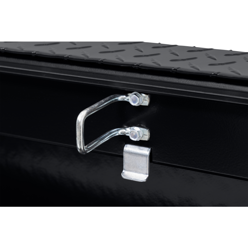 Weather Guard Crossover Tool Box Gloss Black Aluminum Full Size Low Profile Model 121-5-04