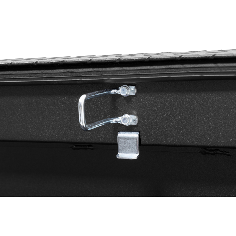 Weather Guard Crossover Tool Box Textured Matte Black Aluminum Full Size Low Profile Model 121-52-04