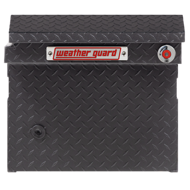 Weather Guard Crossover Tool Box Textured Matte Black Aluminum Full Size Low Profile Model 121-52-04