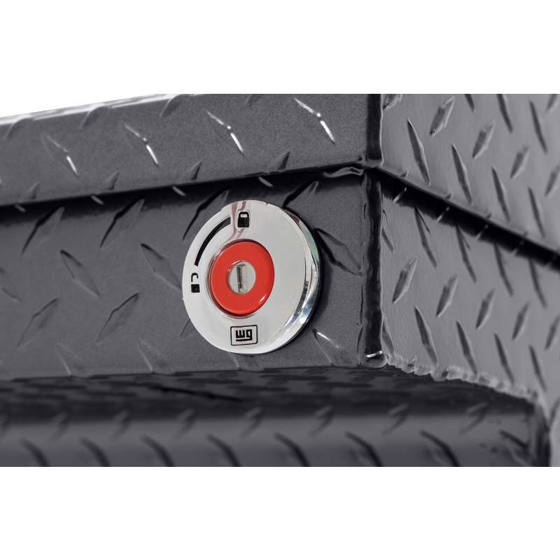 Weather Guard Crossover Tool Box Gray Aluminum Full Size Low Profile Model 121-6-04
