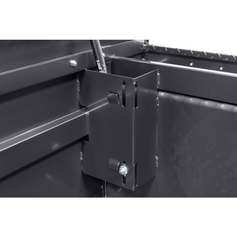 Weather Guard Crossover Tool Box Gray Aluminum Full Size Low Profile Model 121-6-04