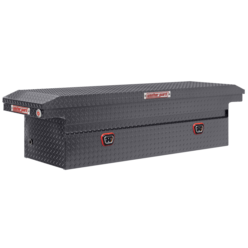 Weather Guard Crossover Tool Box Gray Aluminum Full Size Low Profile Model 121-6-04