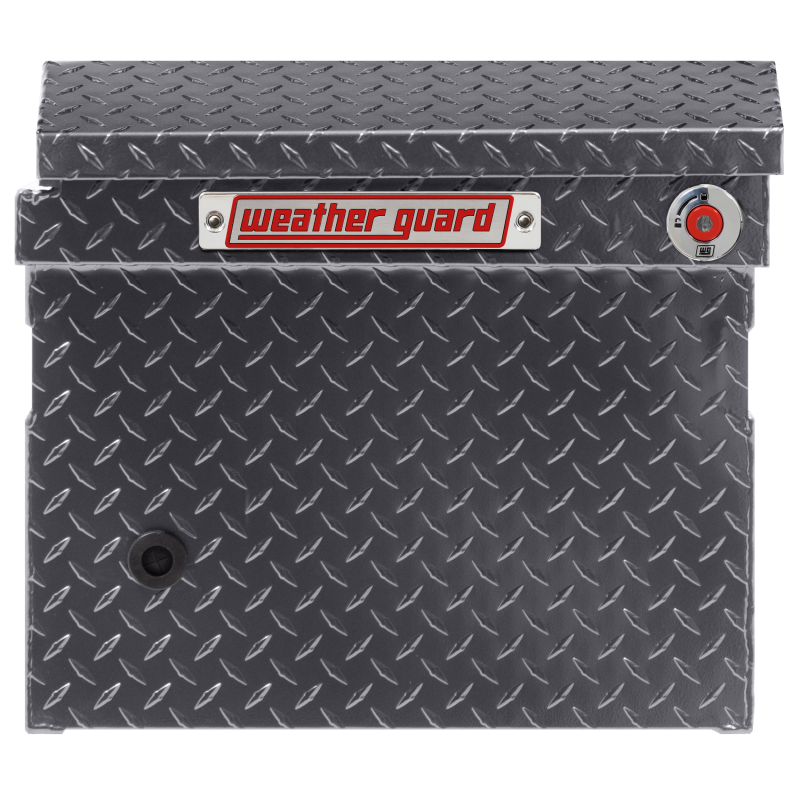Weather Guard Crossover Tool Box Gray Aluminum Full Size Low Profile Model 121-6-04