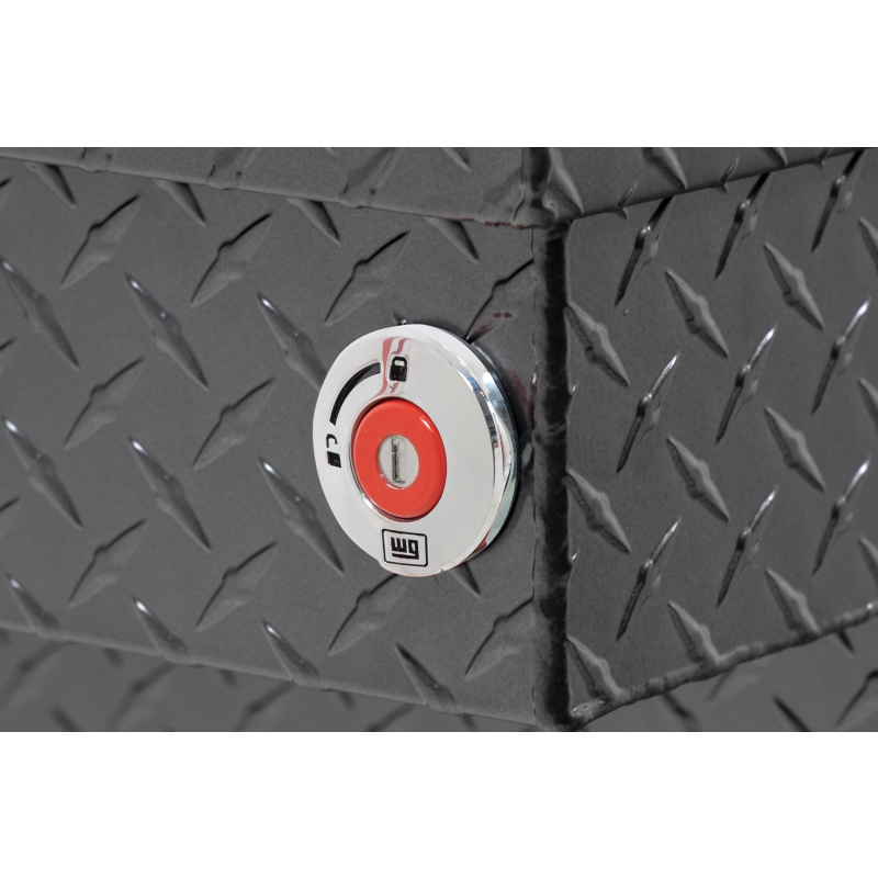 Weather Guard Crossover Tool Box Gray Aluminum Full Size Deep Model 123-6-04