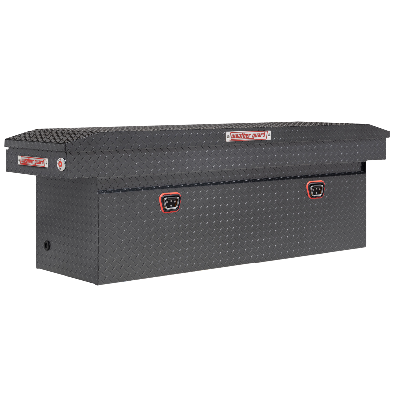 Weather Guard Crossover Tool Box Gray Aluminum Full Size Deep Model 123-6-04