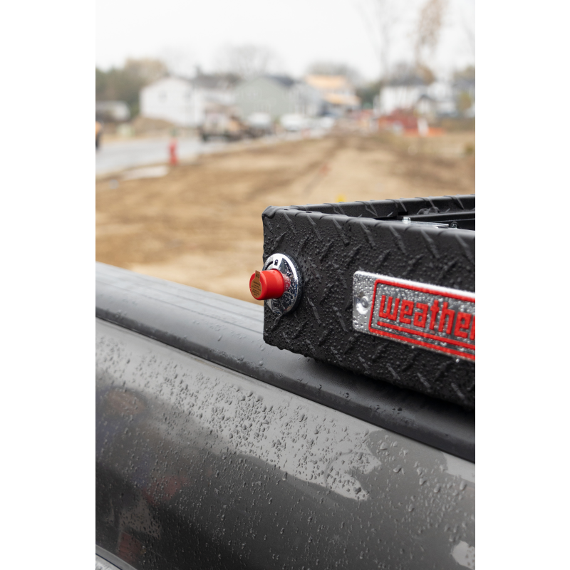 Weather Guard Crossover Tool Box Textured Matte Black Aluminum Full Size Standard Model 127-52-04