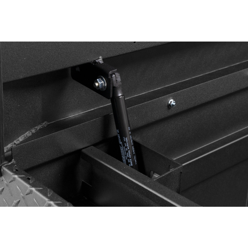 Weather Guard Crossover Tool Box Textured Matte Black Aluminum Full Size Standard Model 127-52-04