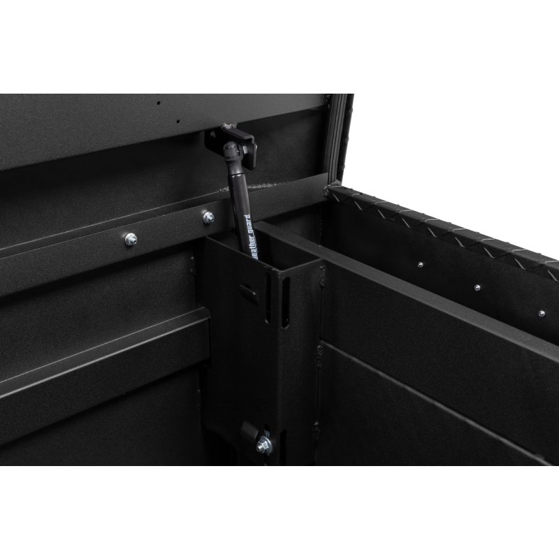 Weather Guard Crossover Tool Box Textured Matte Black Aluminum Full Size Standard Model 127-52-04
