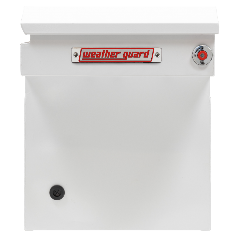 Weather Guard Crossover Tool Box White Steel Full Size Deep Model 128-3-04