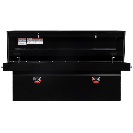 Weather Guard Crossover Tool Box Gloss Black Steel Full Size Deep Model 128-5-04