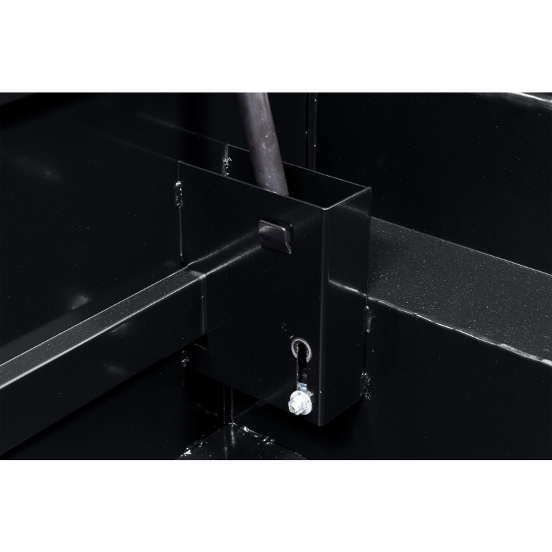 Weather Guard Crossover Tool Box Gloss Black Aluminum Midsize Low Profile Model 131-5-04