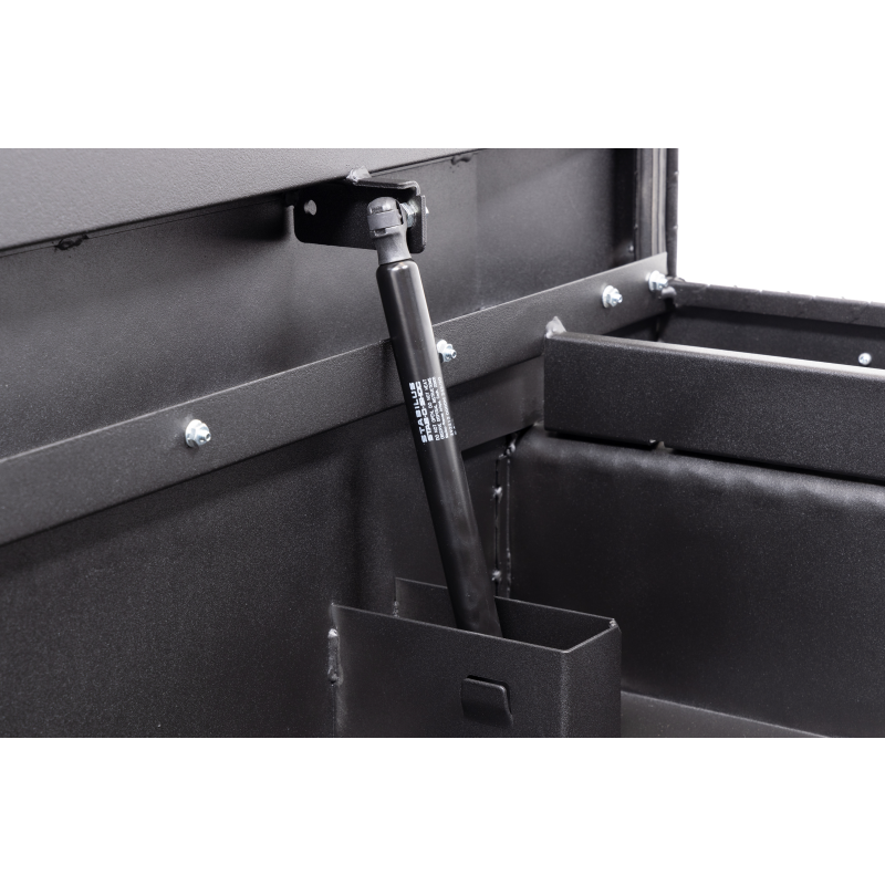 Weather Guard Crossover Tool Box Textured Matte Black Aluminum Low Profile Midsize Model 131-52-04