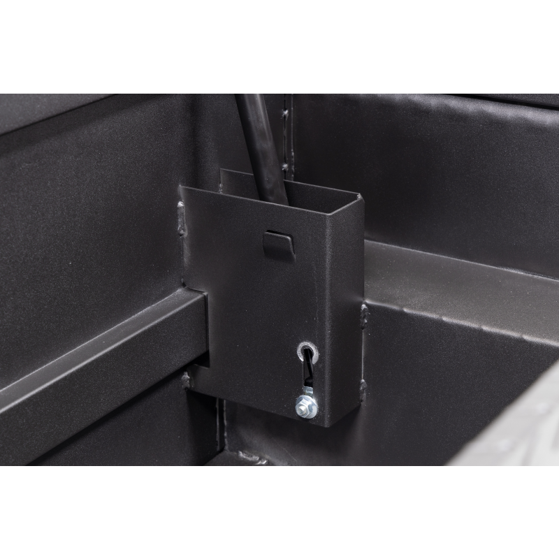 Weather Guard Crossover Tool Box Textured Matte Black Aluminum Low Profile Midsize Model 131-52-04