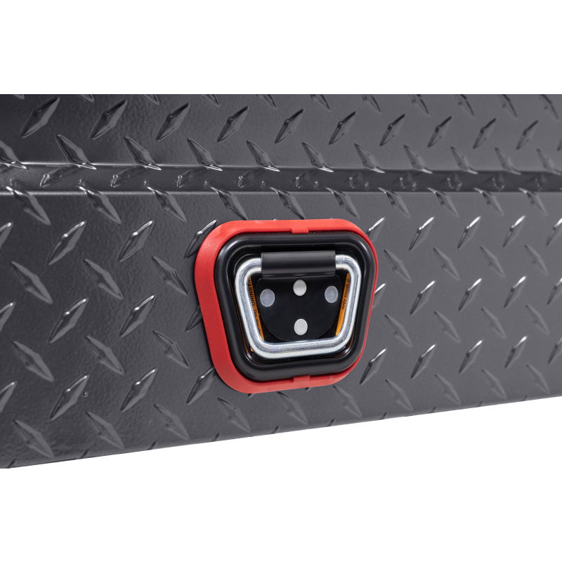 Weather Guard Crossover Tool Box Gray Aluminum Midsize Low Profile Model 131-6-04