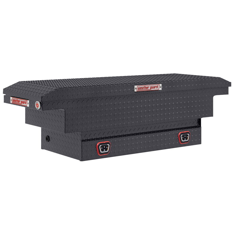 Weather Guard Crossover Tool Box Gray Aluminum Midsize Low Profile Model 131-6-04