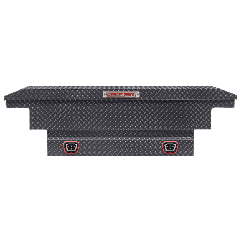 Weather Guard Crossover Tool Box Gray Aluminum Midsize Low Profile Model 131-6-04