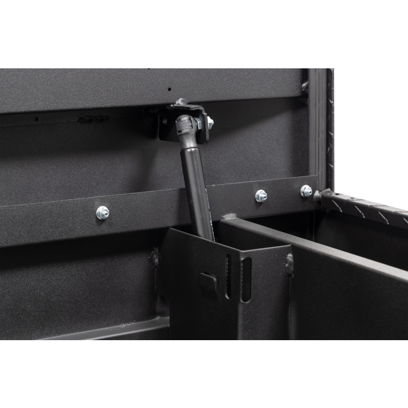 Weather Guard Crossover Tool Box Textured Matte Black Aluminum Midsize Deep Model 137-52-04