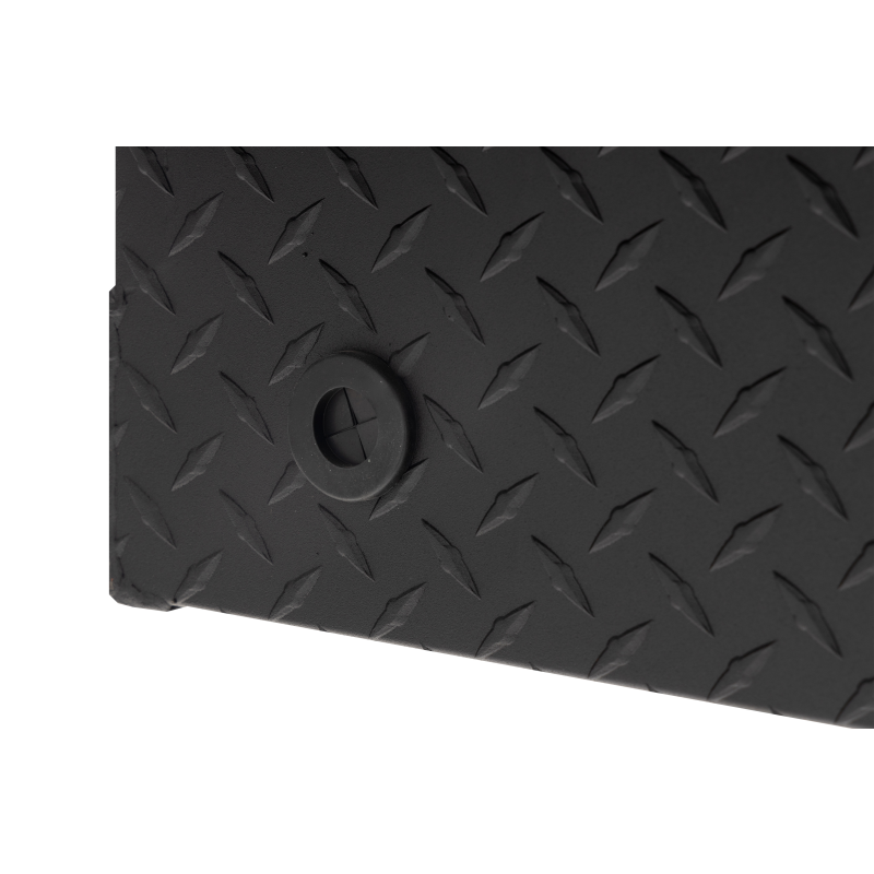 Weather Guard Crossover Tool Box Textured Matte Black Aluminum Midsize Deep Model 137-52-04