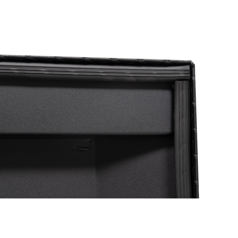 Weather Guard Crossover Tool Box Textured Matte Black Aluminum Midsize Deep Model 137-52-04