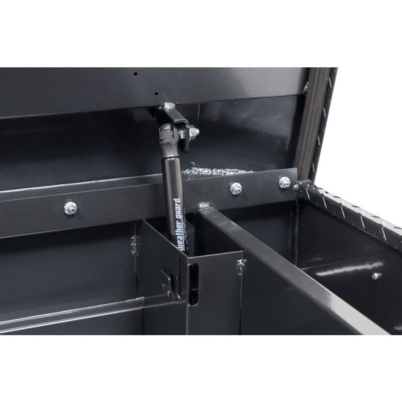 Weather Guard Crossover Tool Box Gray Aluminum Midsize Deep Model 137-6-04