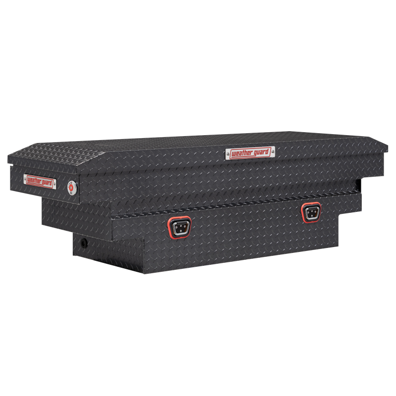 Weather Guard Crossover Tool Box Gray Aluminum Midsize Deep Model 137-6-04