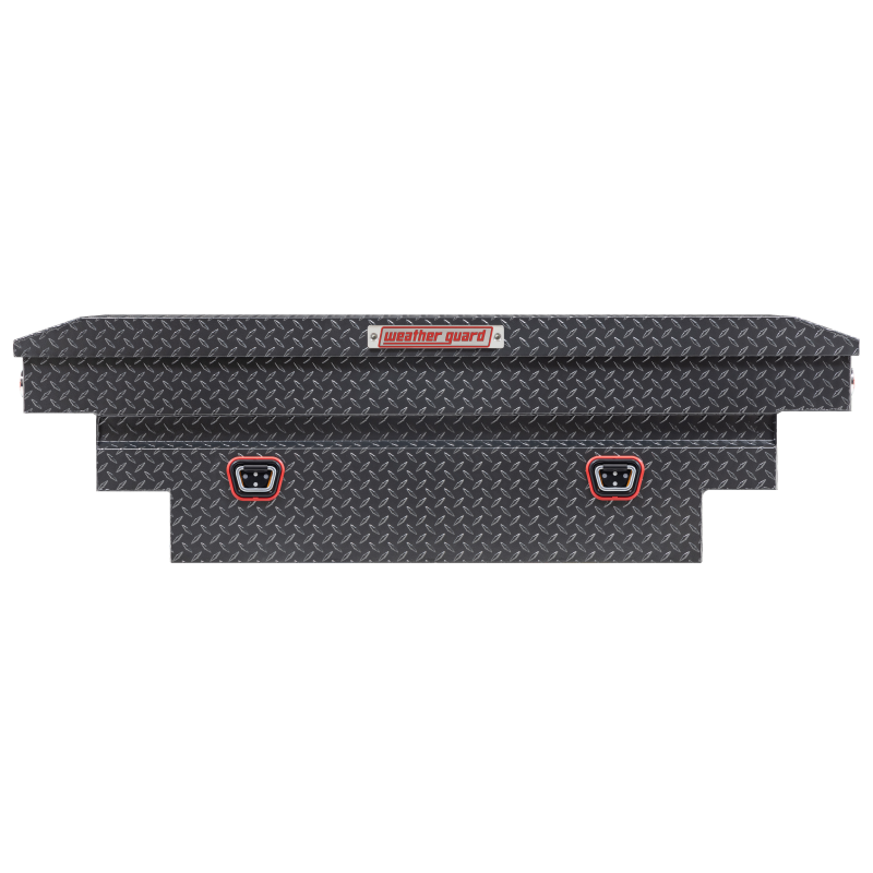 Weather Guard Crossover Tool Box Gray Aluminum Midsize Deep Model 137-6-04
