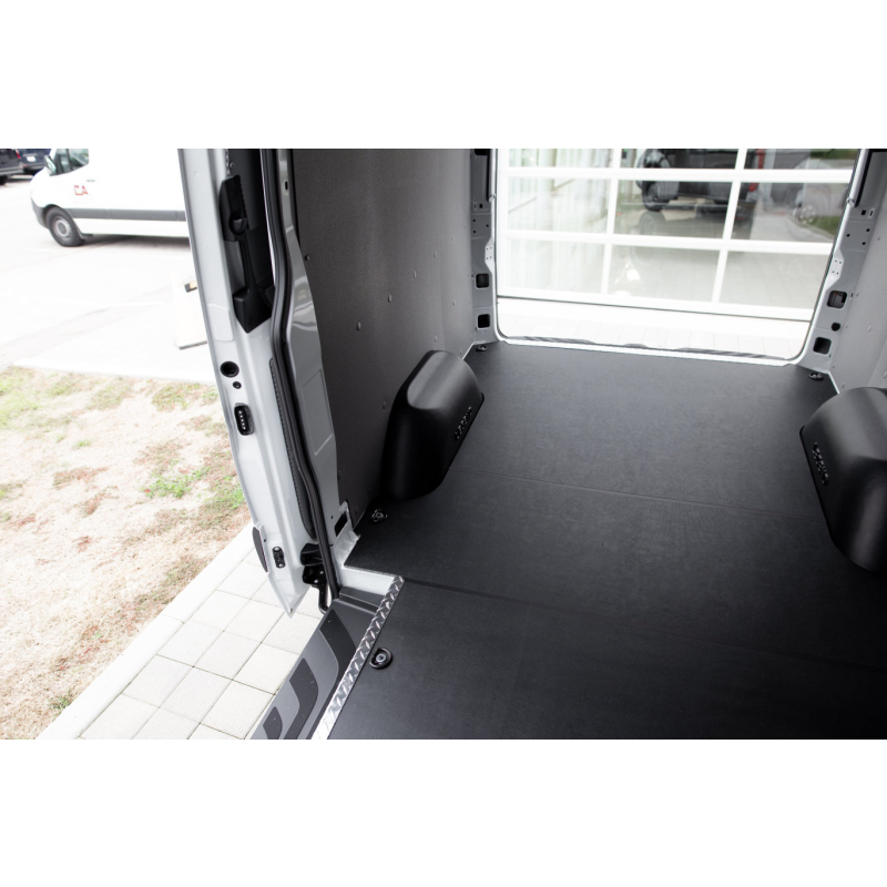 LEGEND DuraTherm Door Liner ONLY - Dual Side Doors and Rear Liftgate Mercedes Metris 126" Wheelbase Cargo Van Low Roof - Textured Grey Model 153-114-2613.27