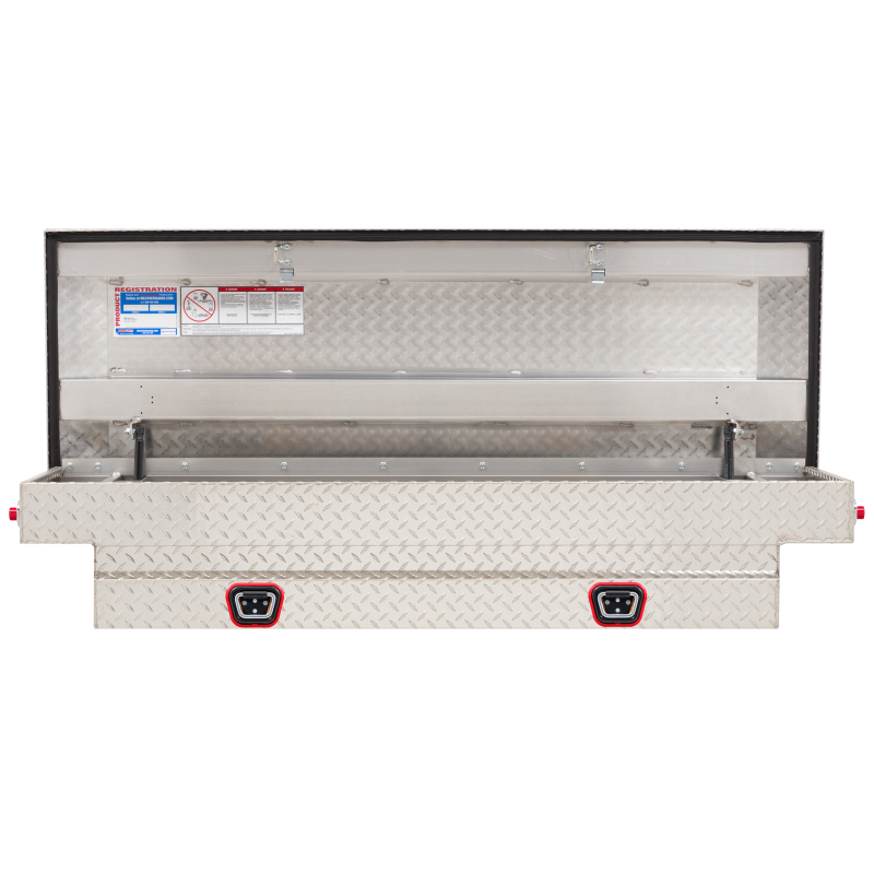 Weather Guard Crossover Tool Box Bright Aluminum Midsize Model 154-0-04