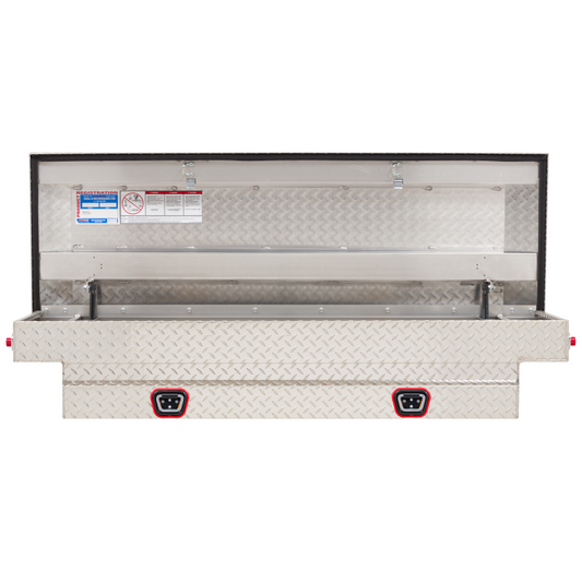 Weather Guard Crossover Tool Box Bright Aluminum Midsize Model 154-0-04