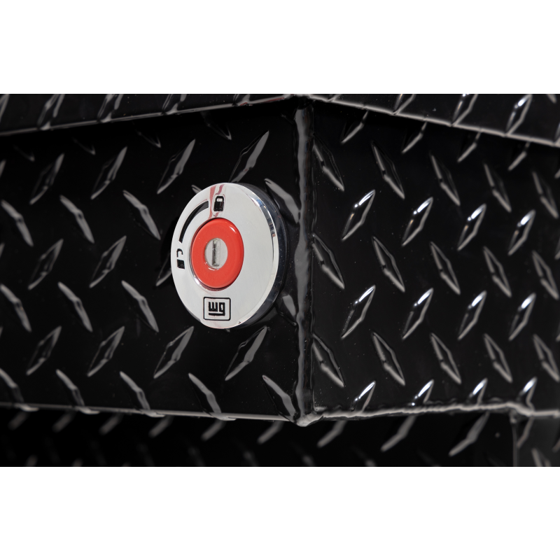 Weather Guard Crossover Tool Box Gloss Black Aluminum Midsize Model 154-5-04