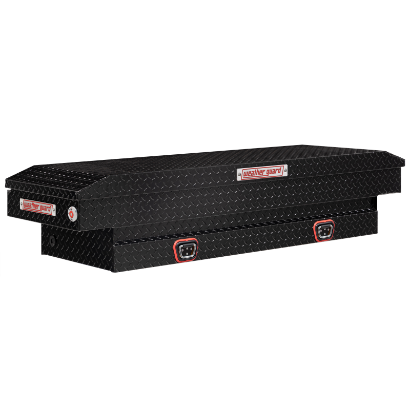 Weather Guard Crossover Tool Box Gloss Black Aluminum Midsize Model 154-5-04