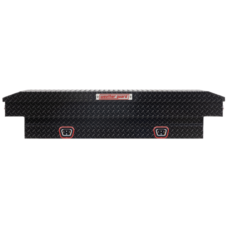 Weather Guard Crossover Tool Box Gloss Black Aluminum Midsize Model 154-5-04