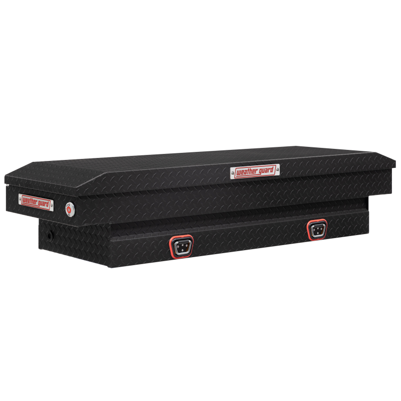 Weather Guard Crossover Tool Box Textured Matte Black Aluminum Midsize Model 154-52-04