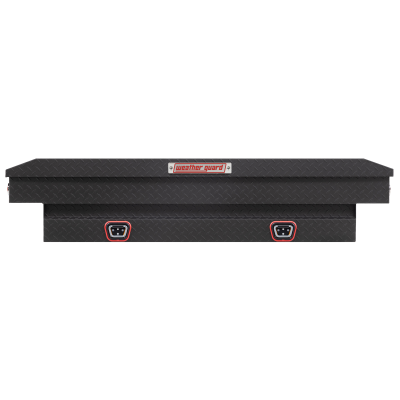 Weather Guard Crossover Tool Box Textured Matte Black Aluminum Midsize Model 154-52-04