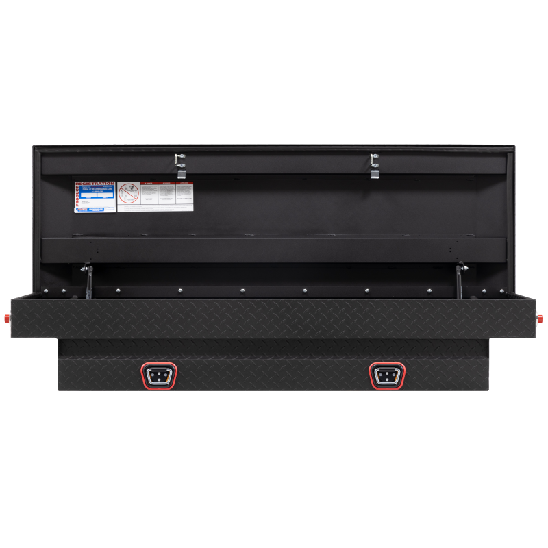 Weather Guard Crossover Tool Box Textured Matte Black Aluminum Midsize Model 154-52-04