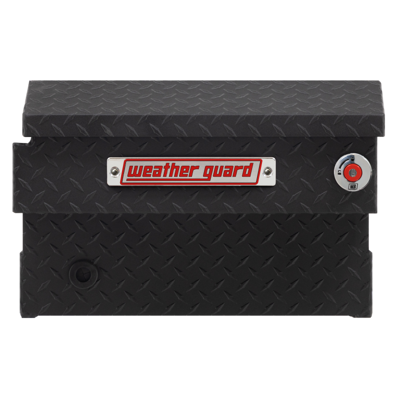 Weather Guard Crossover Tool Box Textured Matte Black Aluminum Midsize Model 154-52-04