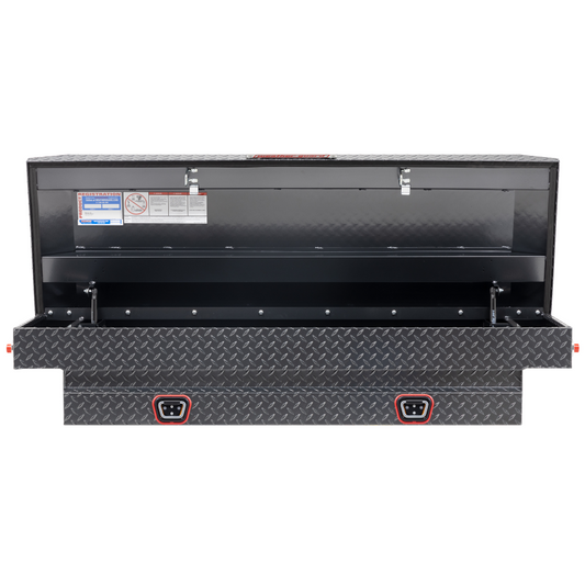 Weather Guard Crossover Tool Box Gray Aluminum Midsize Model 154-6-04