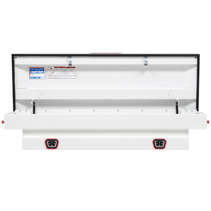 Weather Guard Crossover Tool Box White Steel Midsize Model 156-3-04
